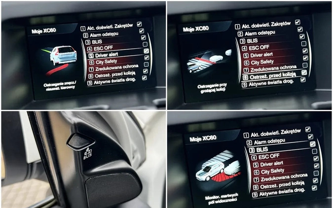 Volvo XC 60 cena 89800 przebieg: 103800, rok produkcji 2016 z Janowiec Wielkopolski małe 497